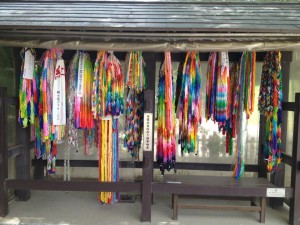 Paper Cranes at the HIroshima Peace Park