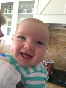 I told you. Smiliest Baby Ever. 