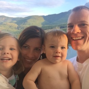 View from our balcony. 