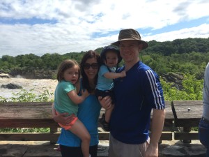 Summer hike at Great Falls