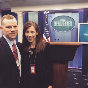 Also got a West Wing tour in this month!